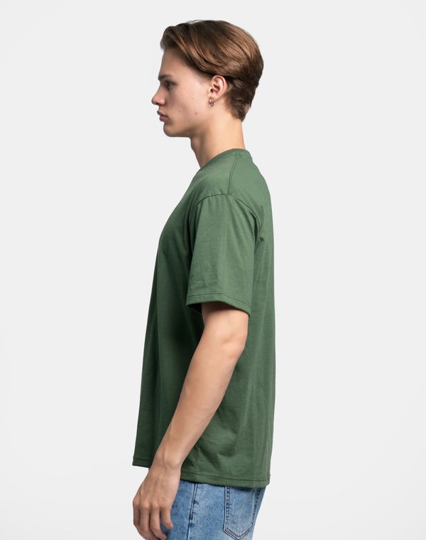 NOLIMIT Men's Crew Neck Oversized T-Shirt Green