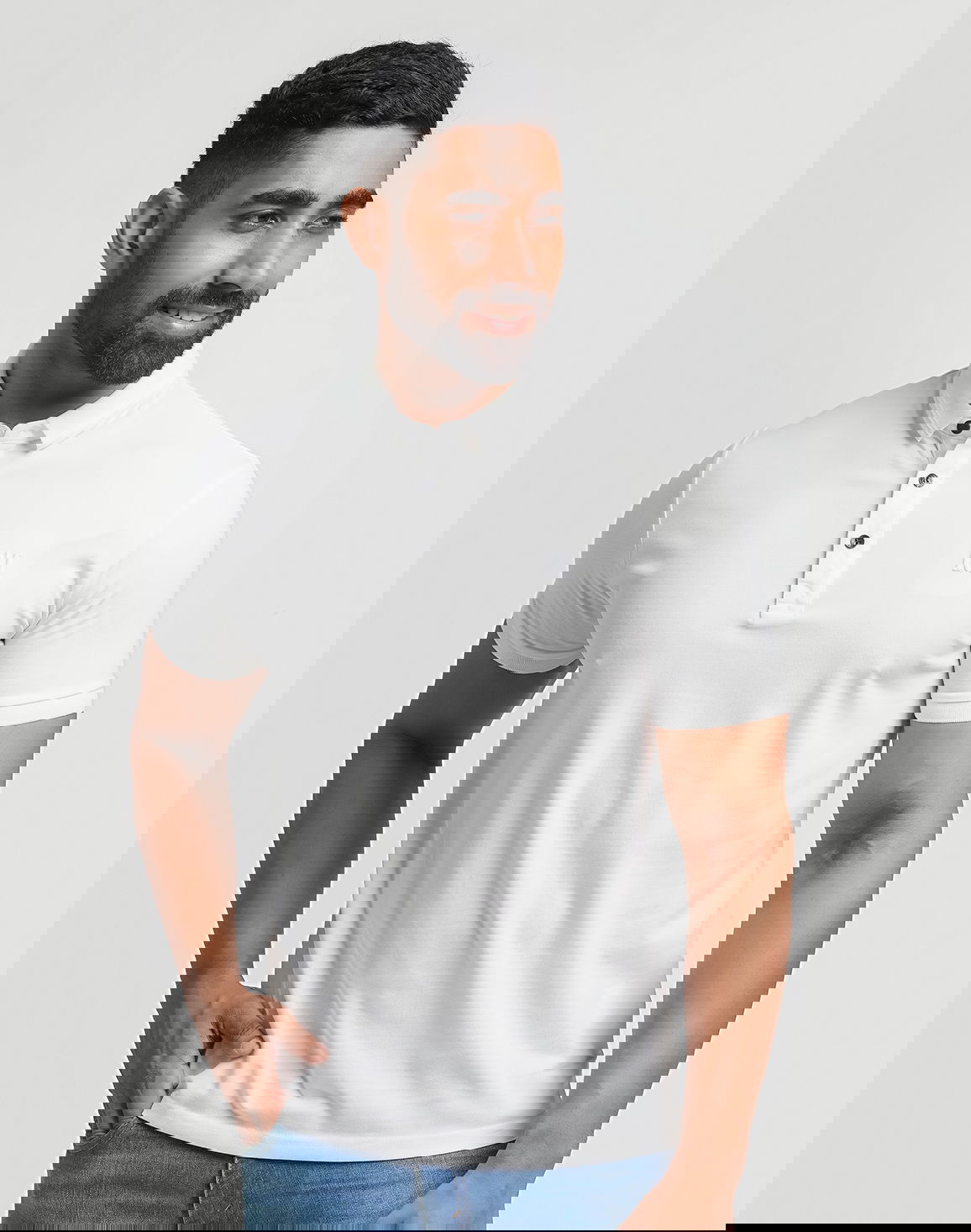 NOLIMIT Men's Polo Collar Slim Fit TShirt