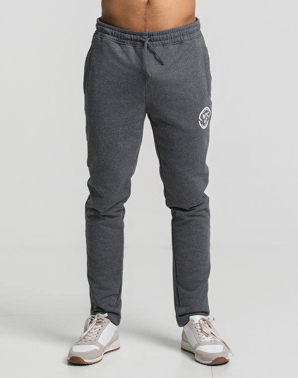 NOLIMIT Men's Slim Fit Elastic Waist Bottom Gray