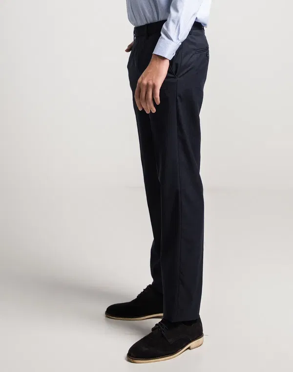 NOLIMIT Men's Slim Fit Formal Trouser Blue