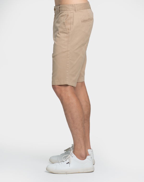NOLIMIT Men's Slim Fit Standard Waist Short Black Beige