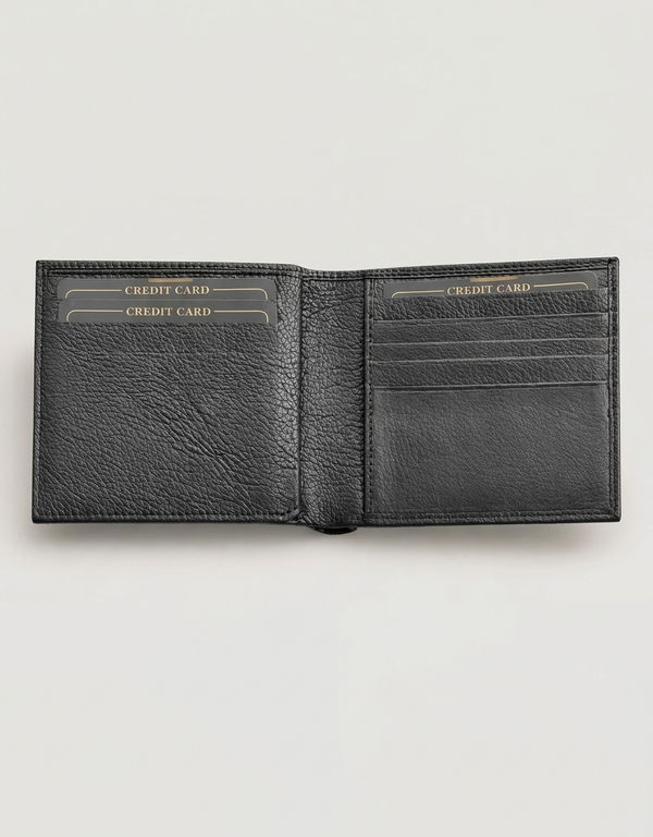 NOLIMIT Men's Bill Fold Leather Wallet