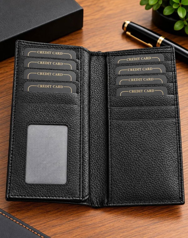 NOLIMIT Men's Bill Fold Leather Wallet