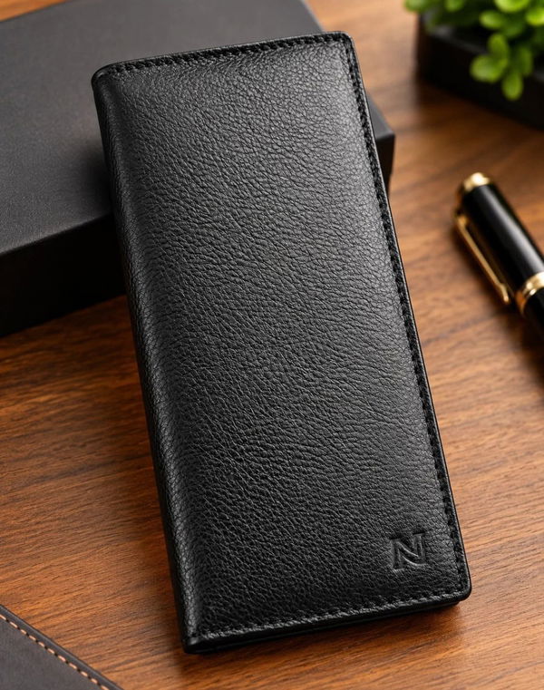 NOLIMIT Men's Bill Fold Leather Wallet