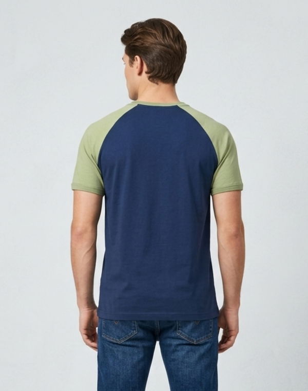 NOLIMIT Men's Regular Fit T-Shirt Blue