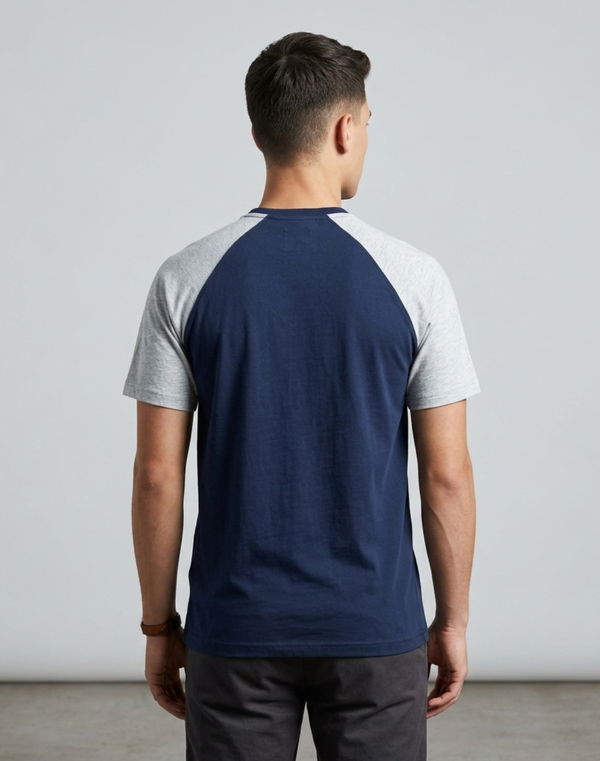NOLIMIT Men's Regular Fit T-Shirt Blue
