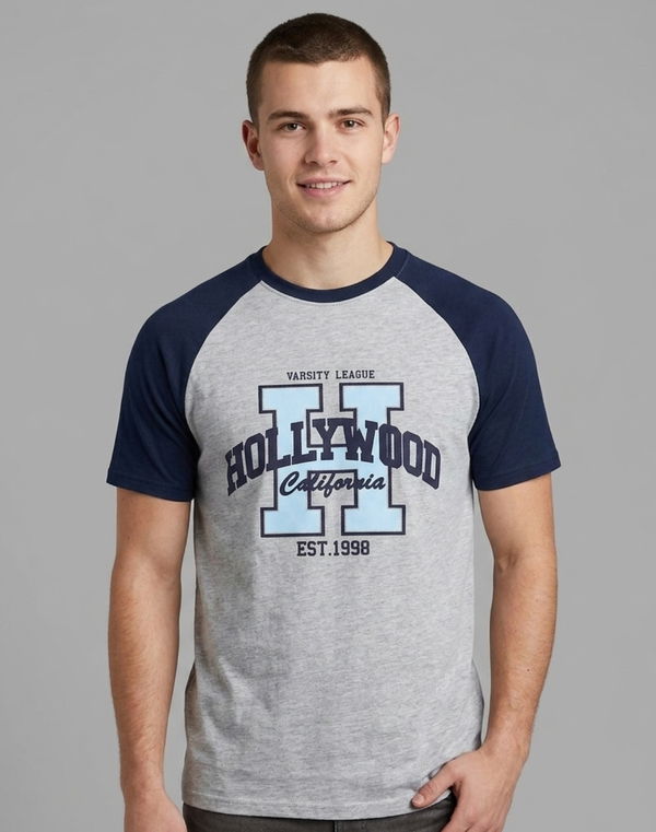 NOLIMIT Men's Regular Fit T-Shirt Gray
