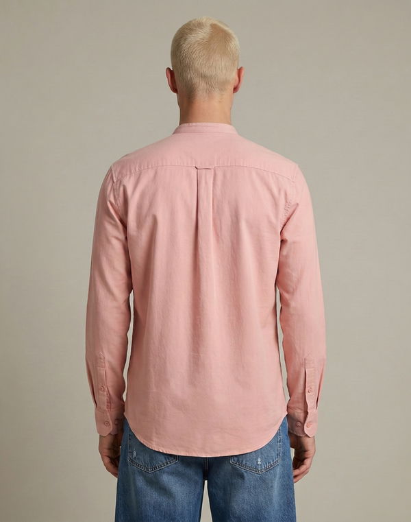 NOLIMIT Men's Slim Fit Casual Shirt Peach