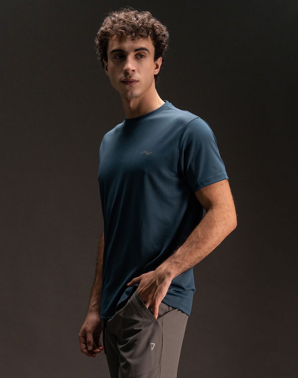 NOLIMIT Men's Slim Fit Sports T-Shirt Teal