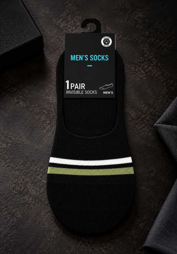 NOLIMIT Men's Stripe Invisible Socks