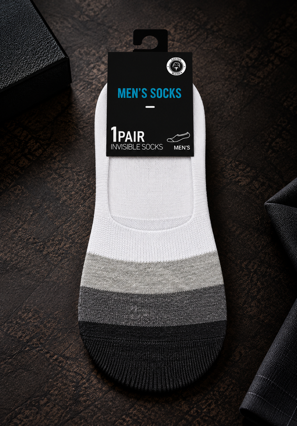 NOLIMIT Men's Stripe Invisible Socks