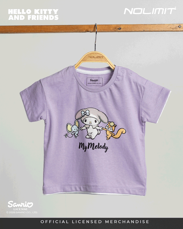 NOLIMIT SANRIO Baby Girls Printed T-Shirt
