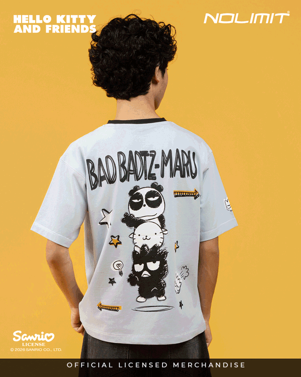 NOLIMIT SANRIO Boys Oversized T-Shirt
