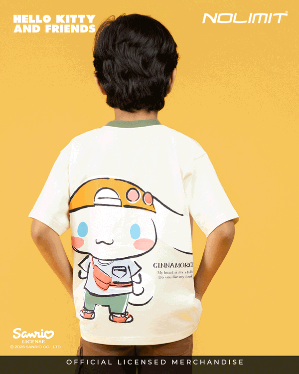 NOLIMIT SANRIO Boys Oversized T-Shirt