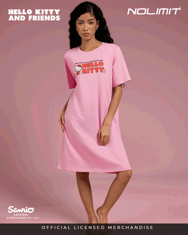 NOLIMIT SANRIO Girls Graphic Nighty