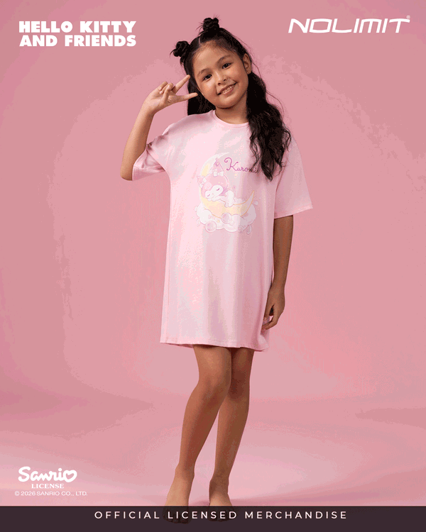 NOLIMIT SANRIO Girls Oversized Nighty