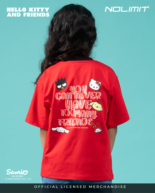 NOLIMIT SANRIO Girls Oversized T-Shirt