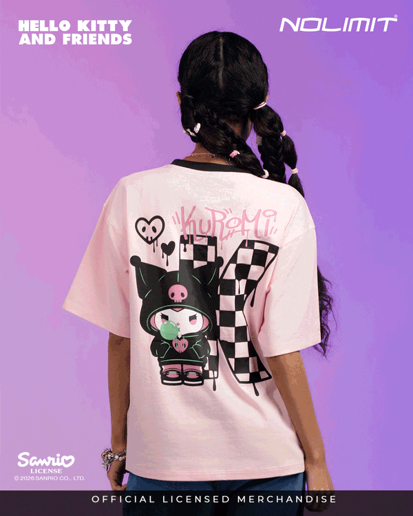 NOLIMIT SANRIO Girls Oversized T-Shirt