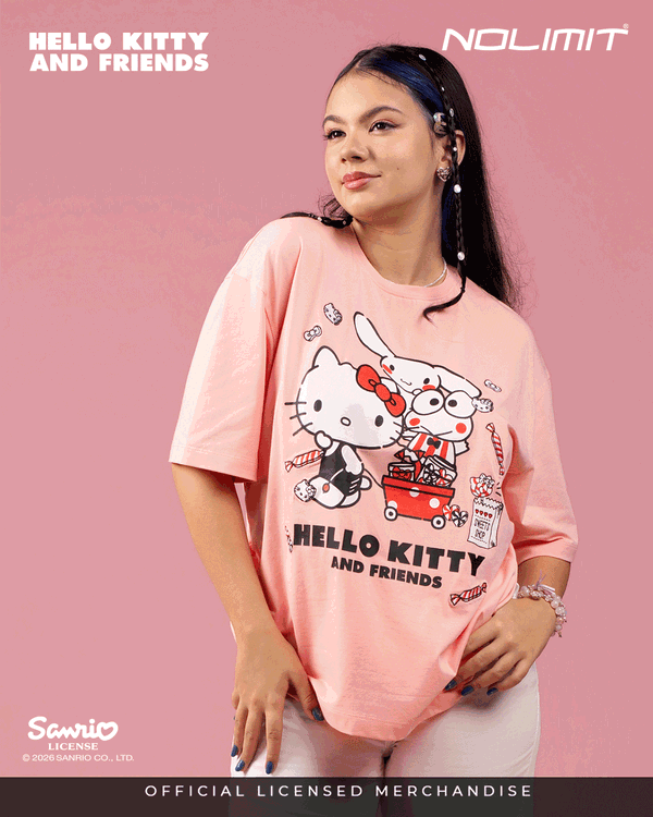 NOLIMIT SANRIO Women's Oversized T-Shirt