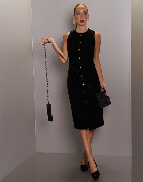 NOLIMIT THE POLKA CODE Mid Length Formal Dress