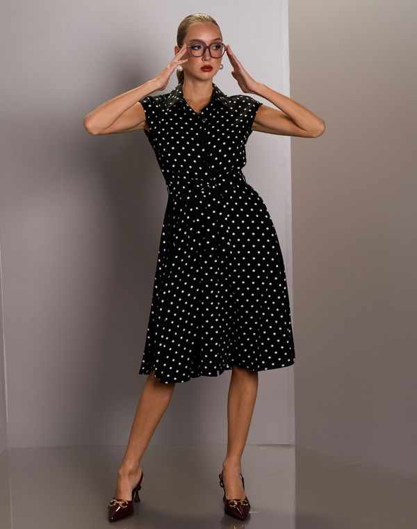 NOLIMIT THE POLKA CODE Mid Length Formal Dress