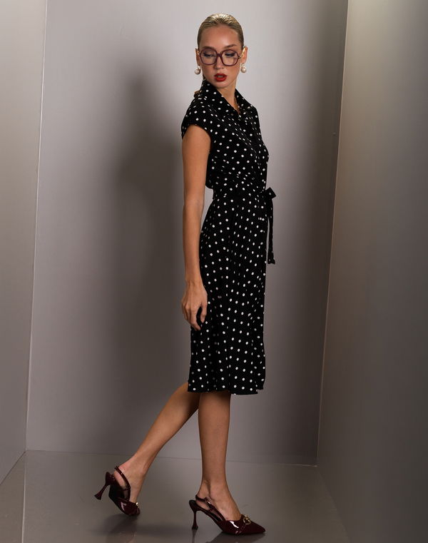 NOLIMIT THE POLKA CODE Mid Length Formal Dress