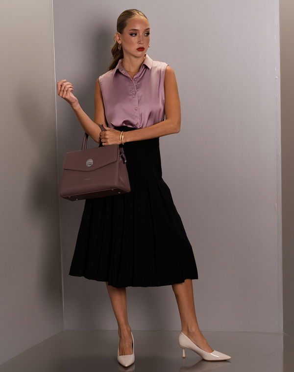 NOLIMIT THE POLKA CODE Shirt Collar Formal Blouse