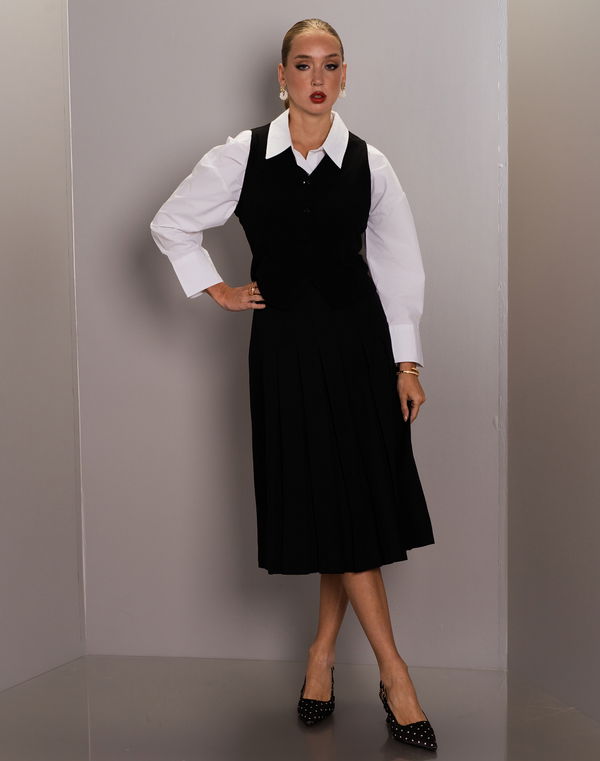 NOLIMIT THE POLKA CODE V Neck Waist Coat