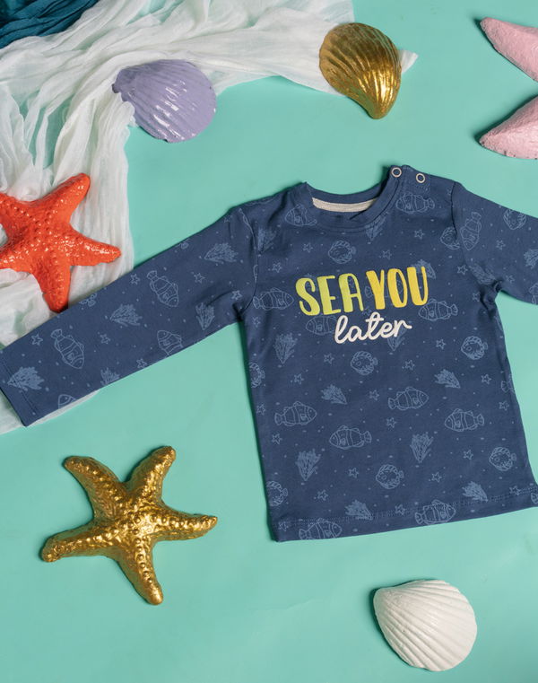 NOLIMIT UNDER THE SEA Baby Boys T-Shirt Midnight Blue