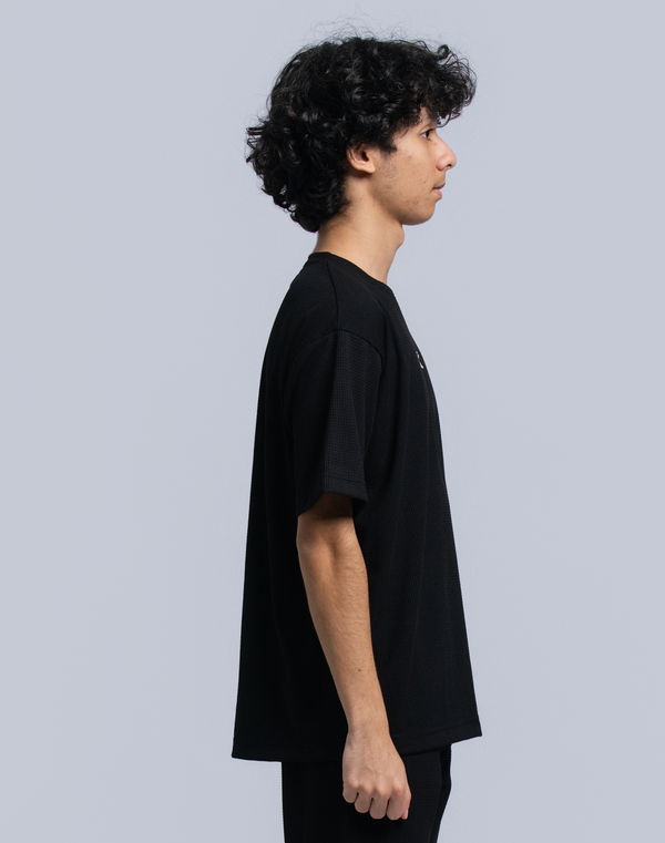 NOLIMIT URBAN WEAR Kids Boys Crew Neck Oversized T-Shirt Black