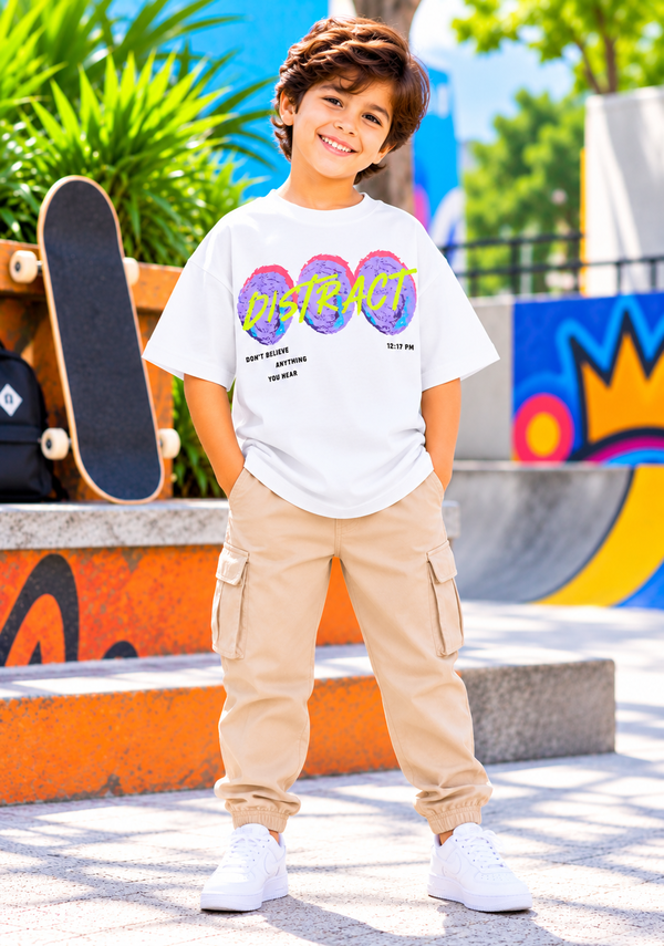 NOLIMIT URBAN WEAR Kids Boys Oversized T-Shirt