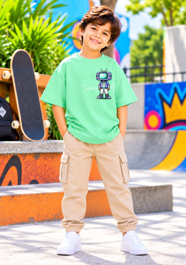 NOLIMIT URBAN WEAR Kids Boys Oversized T-Shirt