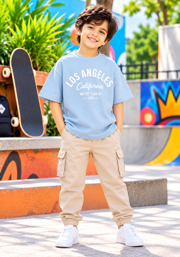 NOLIMIT URBAN WEAR Kids Boys Oversized T-Shirt