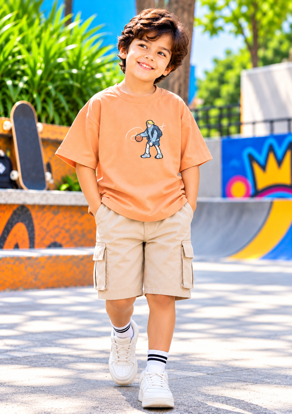 NOLIMIT URBAN WEAR Kids Boys Oversized T-Shirt