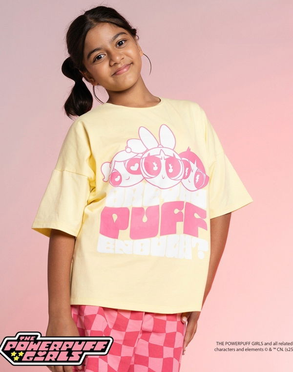 NOLIMIT WARNER BROS Girls Pijama Set Yellow