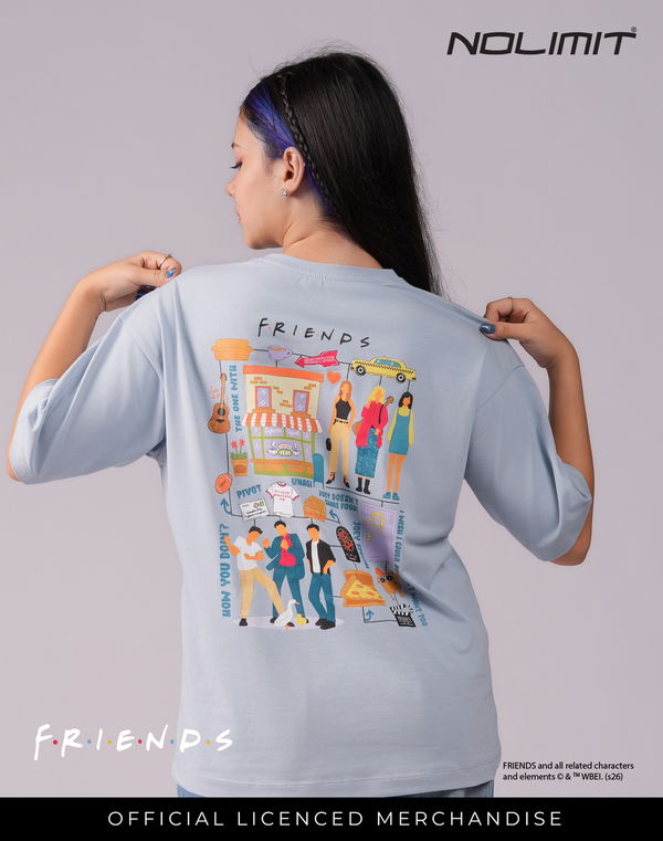 NOLIMIT WARNER BROS Oversized Graphic T-Shirt