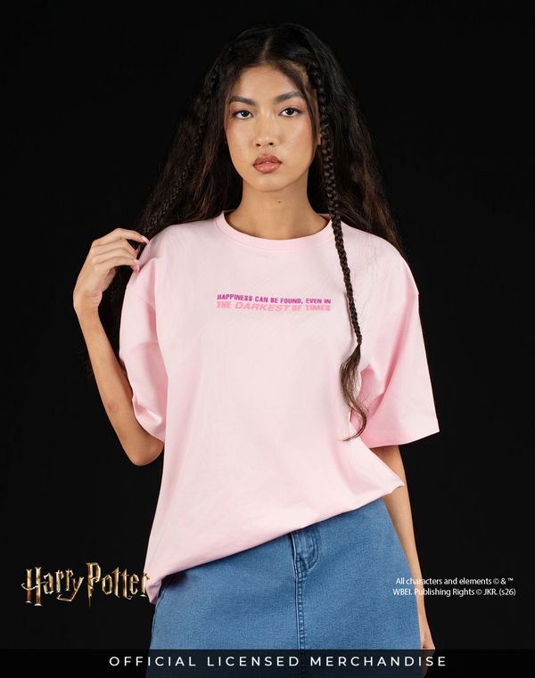 NOLIMIT WARNER BROS Oversized T-Shirt Pink