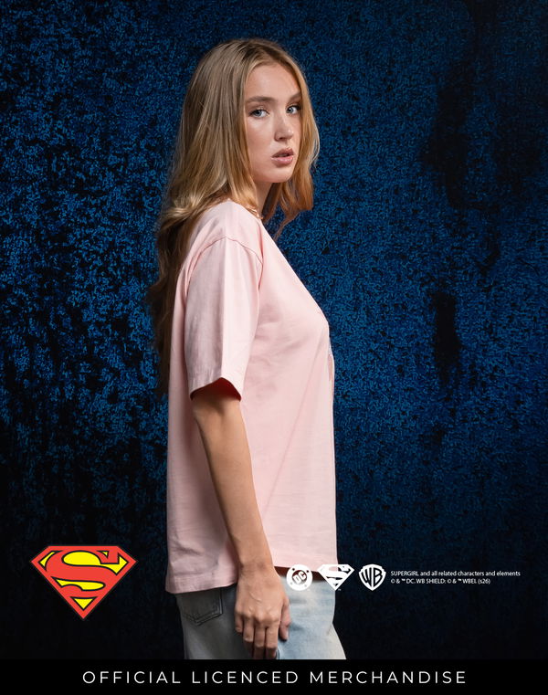 NOLIMIT WARNER BROS Women's Oversized T-Shirt Pink