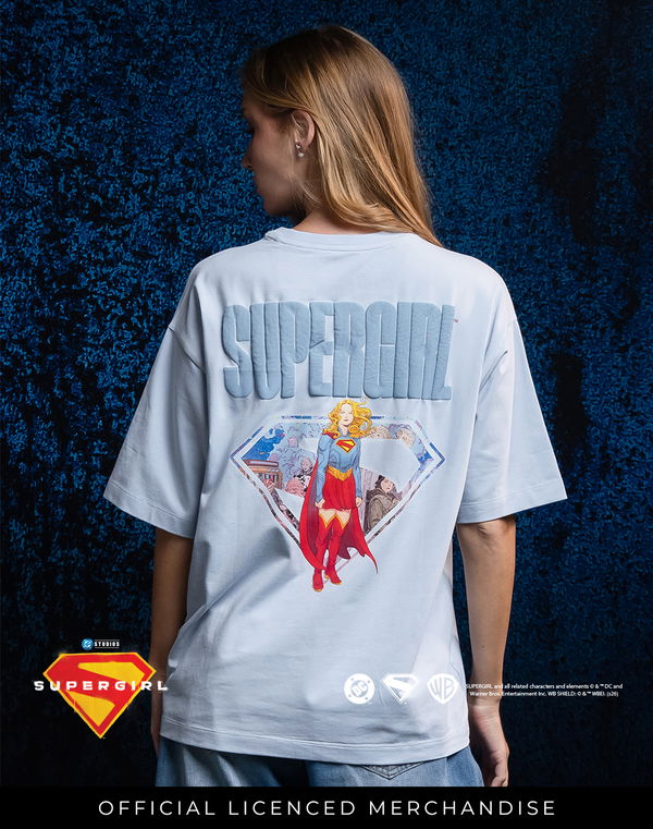 NOLIMIT WARNER BROS Women's Oversized T-Shirt Sky Blue