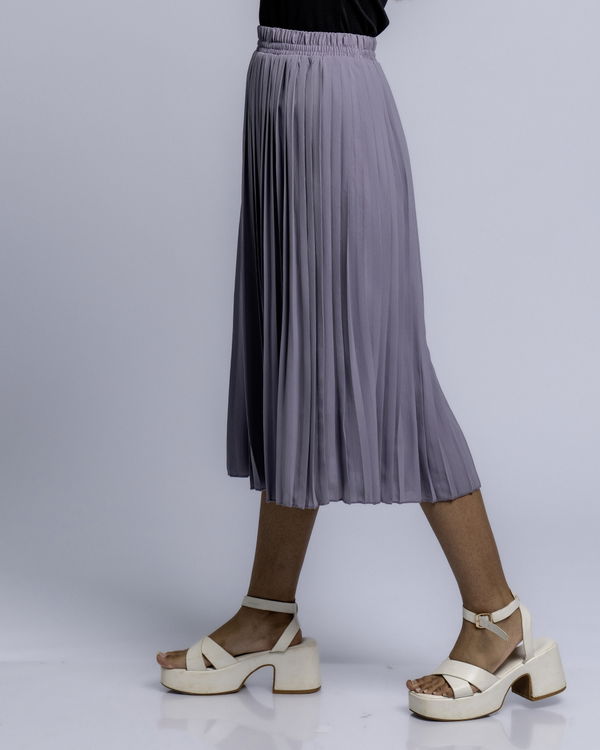 NOLIMIT Women's Pleated Casual Skirt Black