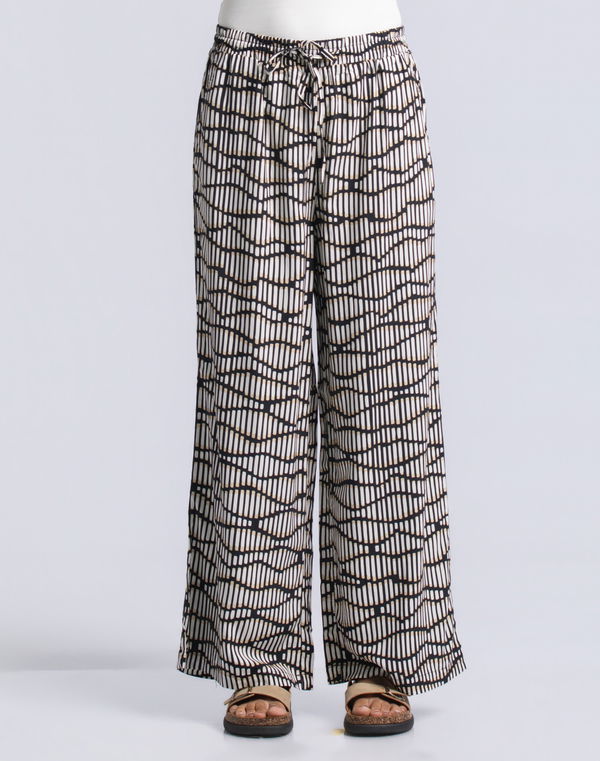 NOLIMIT Women's Wide Leg Casual Pant Black