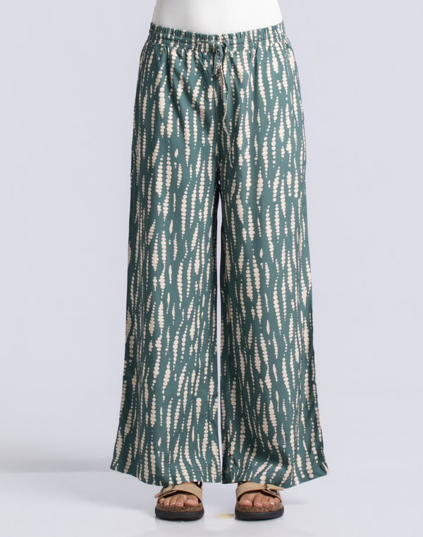 NOLIMIT Women's Wide Leg Casual Pant Green