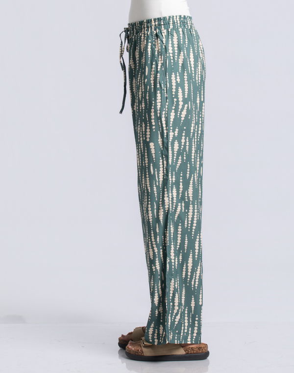 NOLIMIT Women's Wide Leg Casual Pant Green