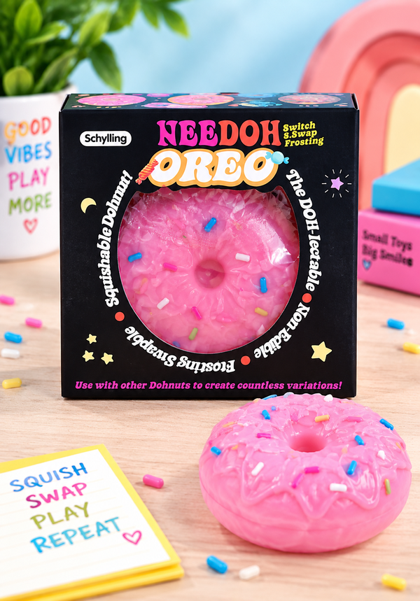 Nee Doh Oreo Squishy Donut