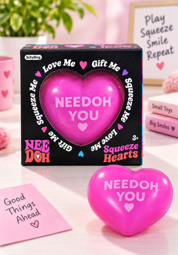 Nee Doh Squeeze Hearts – Heart-Shaped Squishy Toy