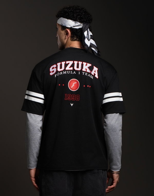 REVIVE Men's Oversized T-Shirt Black