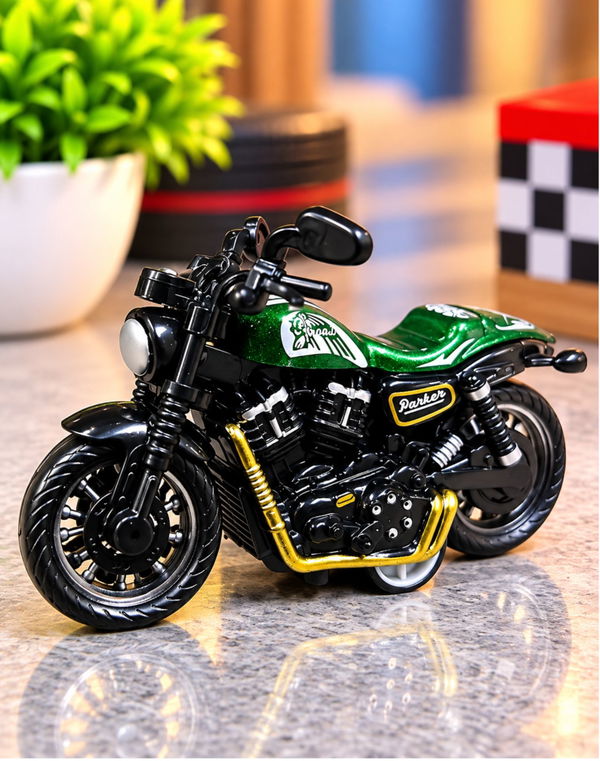 Sporty Bike Key Tag