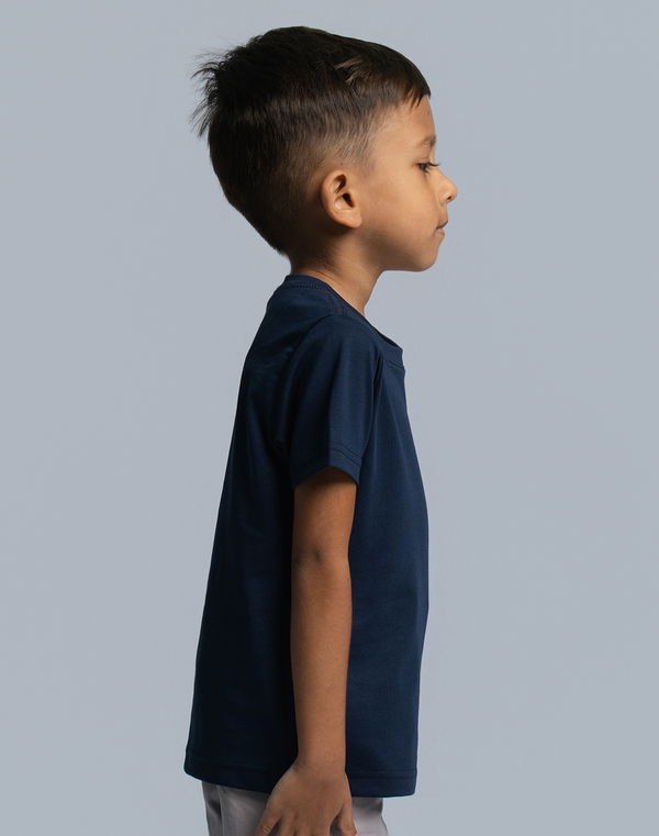 TOM DAVID Boys T-Shirt Navy Blue
