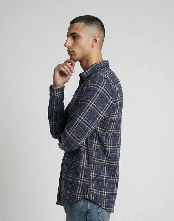 TOM DAVID Men's Casual Printed Cotton Shirt