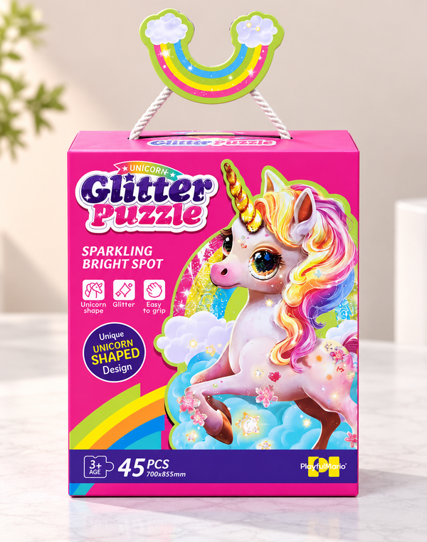 Unicorn Glitter Puzzle